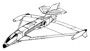Buccaneer line art