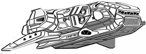 Oo-Suzumebachi line art