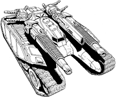 Hanse MBT line art