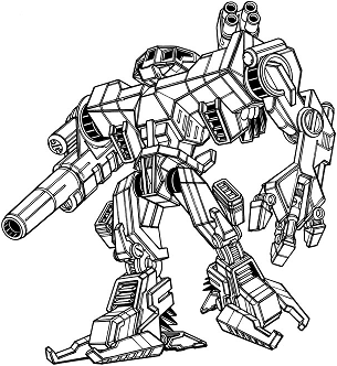 Phoenix PX-1KR line art