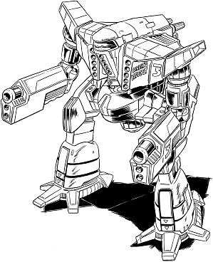 Bandersnatch BNDR-01B line art