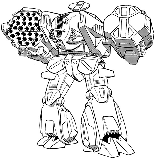 Longbow LGB-12C line art