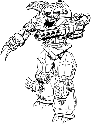 Mongrel MGL-T1 line art