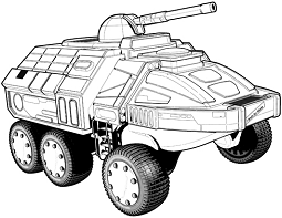 Diggs Drone Control Tank line art