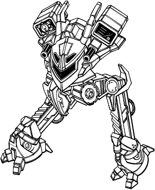 Raptor II RPT-2X line art