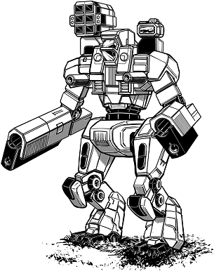 Warhammer WHD-10CT line art