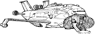 Nishikigoi Support Aircraft line art