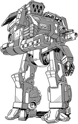 Thunderbolt TDR-10M line art
