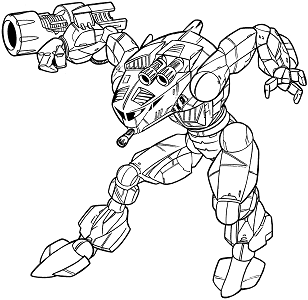 Lightray LGH-4Y line art