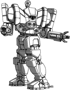 Awesome AWS-11M line art