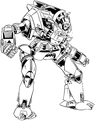 Dart DRT-3S line art