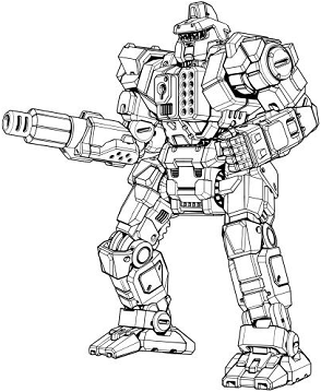 Centurion CN10-W line art