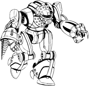 Violator VT-U3 line art