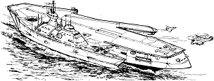 Luftenburg Supercarrier line art