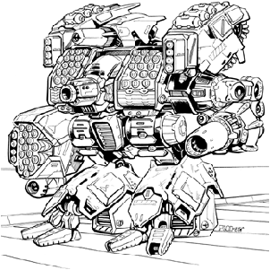 Blood Kite line art