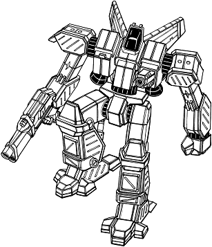 Ocelot 3 line art