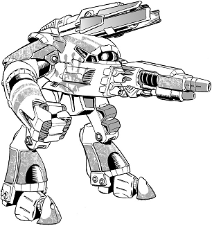 Eisenfaust EFT-7X line art