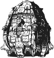 Lee (Cargo Carrier) line art