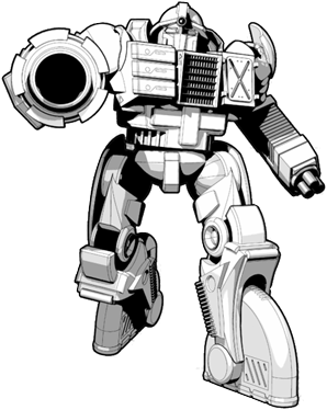 Thunder THR-C4 line art