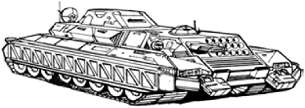 Prometheus Combat Support BridgeLayer line art