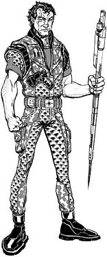 Surveillance Specialist line art