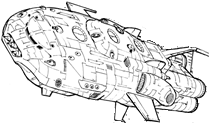 Winchester Cruiser line art