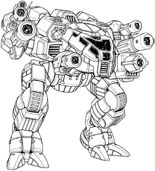 Sagittaire SGT-9D line art