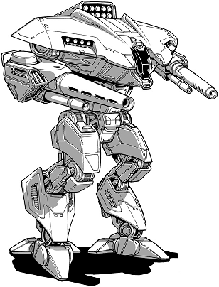 Bruin 2 line art
