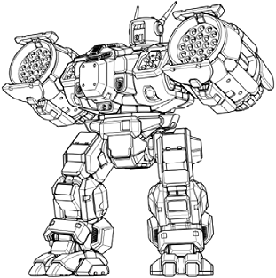 Longbow LGB-10C line art