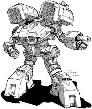 Lupus A line art