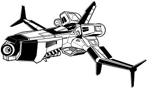 Picaroon CSR-F100 line art