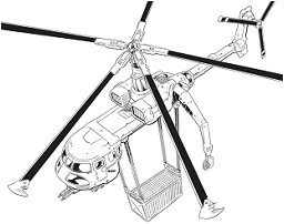 Garrot Superheavy Transport line art