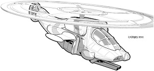 Cavalry Attack Helicopter (Infiltrator) line art