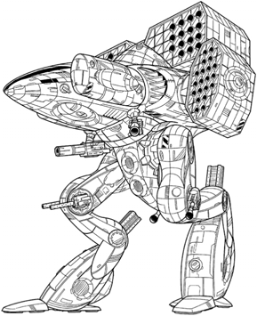 Viking VKG-2F line art