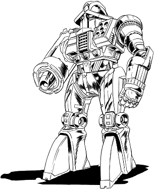 Thunder THR-2L line art