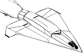 Shuttle ST-46 line art