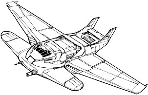Hammerhead HMR-HD line art