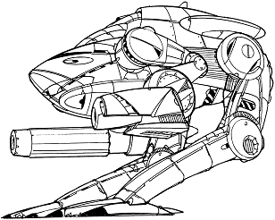 Maelstrom MTR-7K line art