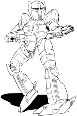 Hermes HER-4WB line art