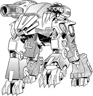 Trebaruna TR-XL line art