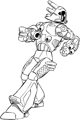 Daedalus DAD-3C line art