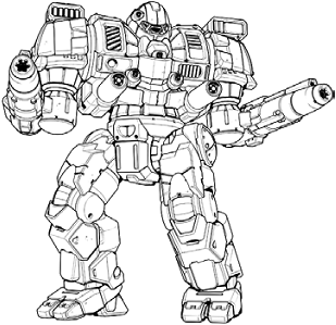 Devastator DVS-2-EC line art
