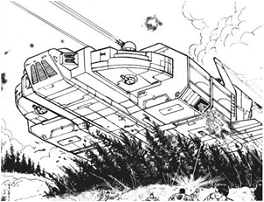 Aurora (Cargo) line art