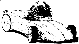 Saturnus V Racer line art