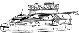 Weapons/Troop Carrier (LRM) line art