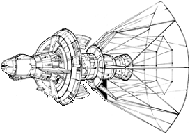 Zechetinu Corvette line art