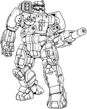 Banshee BNC-3E line art