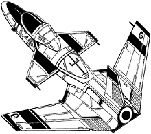 Stingray F-95 line art