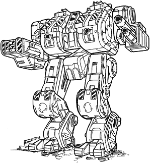Thanatos TNS-4S line art