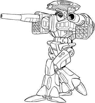 Rifleman IIC 4 line art